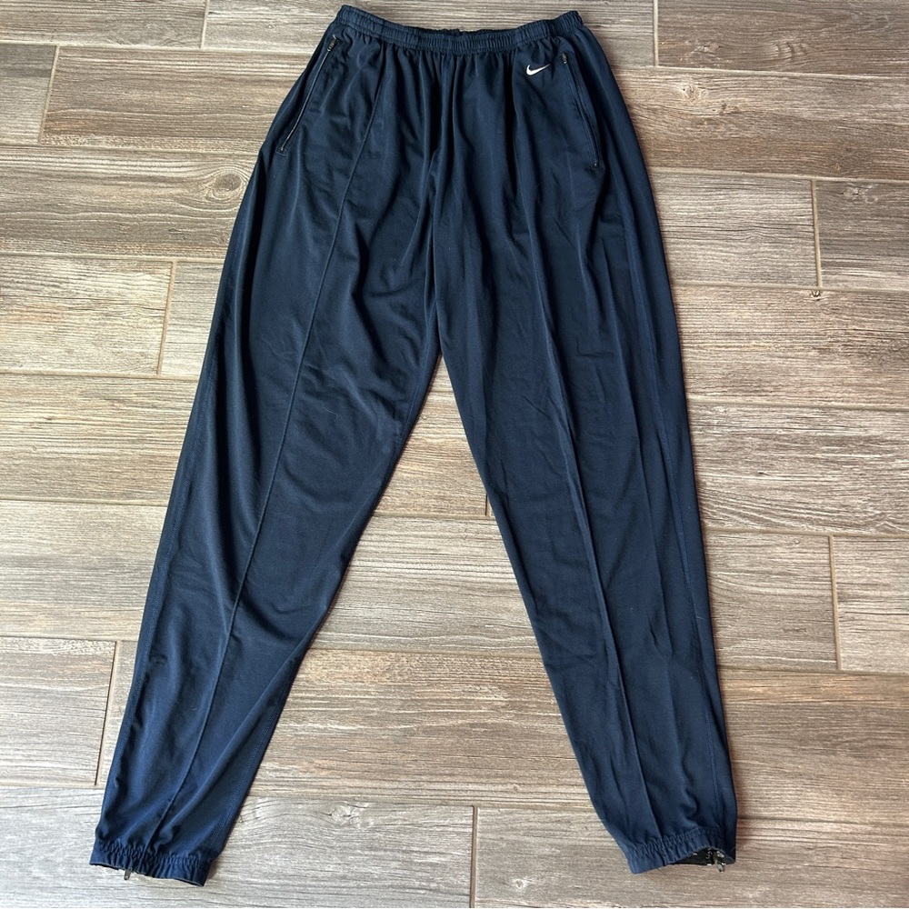 Men’s Navy Nike Track Pants/Joggers Y2K‎ Style, Large